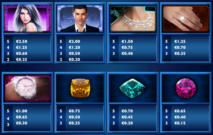 Shadow diamond slot game