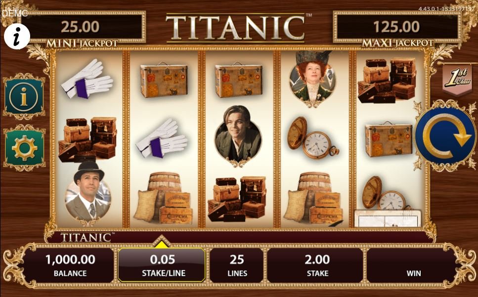 Titanic Slot Machine Online