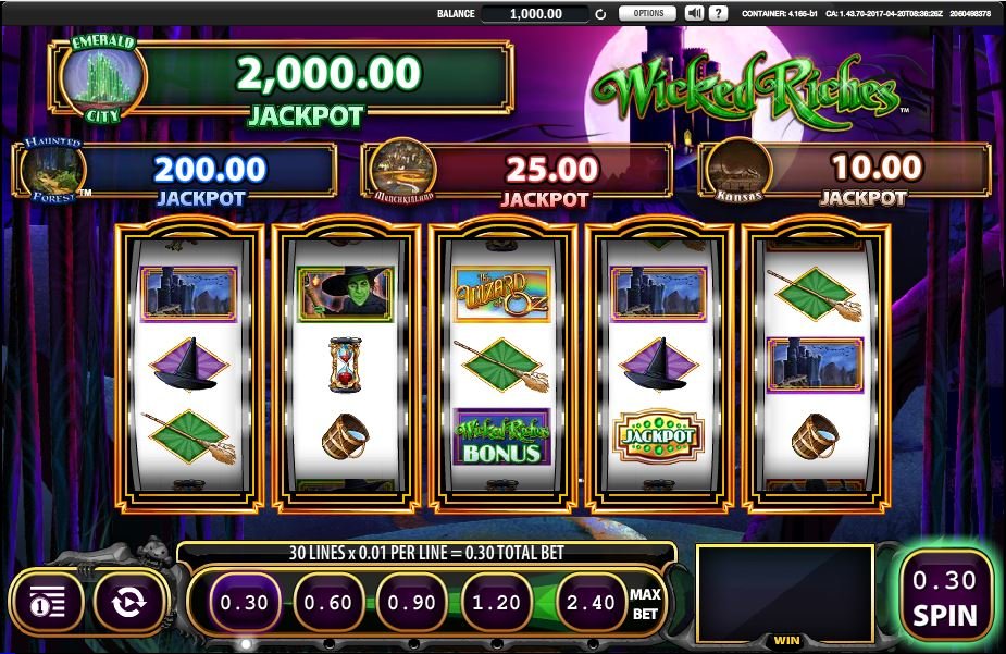 Wicked penny slots