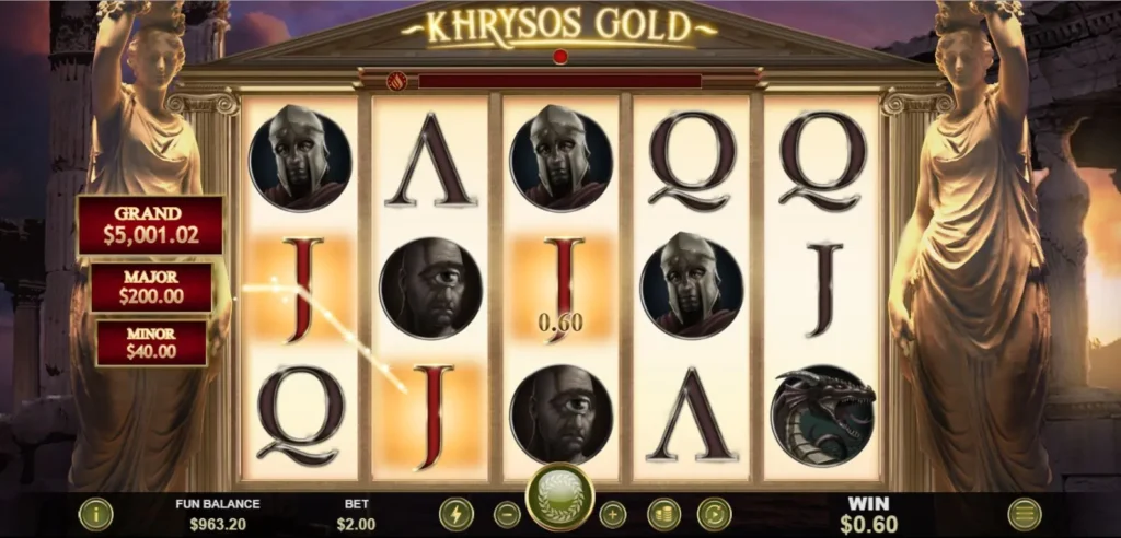 Khrysos Gold symbols
