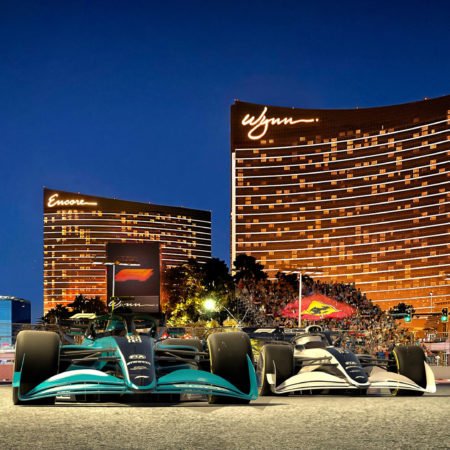 Las Vegas Grand Prix Loading as Red Bull Drives The F1 Car Through Wynn Casino