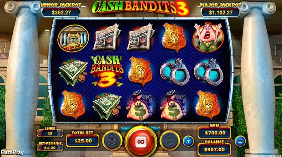 best onlline us casinos slot cash bandits 3
