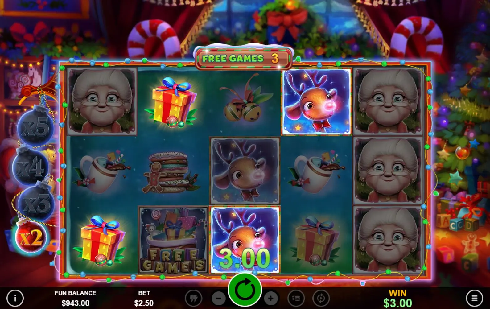 Big Santa Free Games with Multiplier