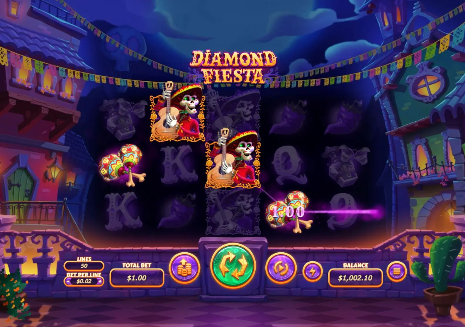 Diamond Fiesta main features