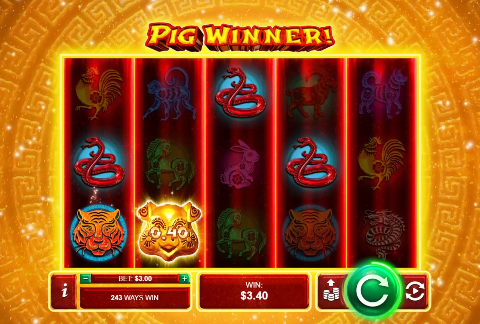 Pig Winner main features