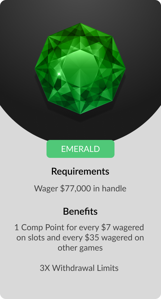 emerald loyalty icon