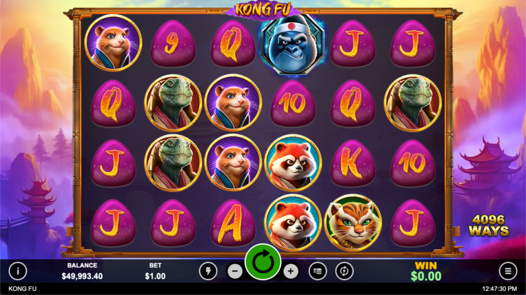 Kong Fu online slot game