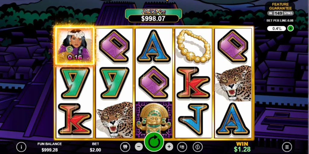Best Aztec themed online casino games Aztec's Treasure gameplay