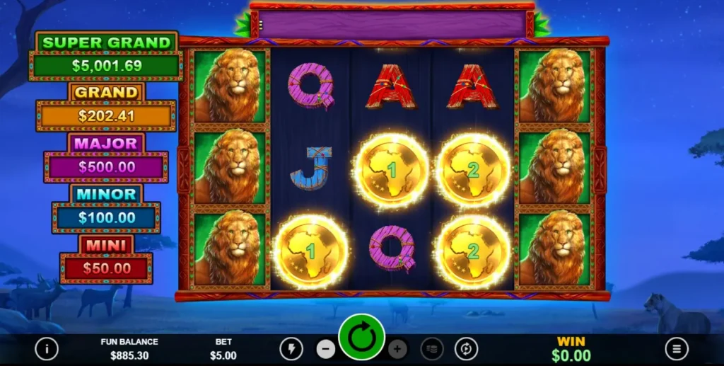 Big Cat Links online casino game review Fortune Link