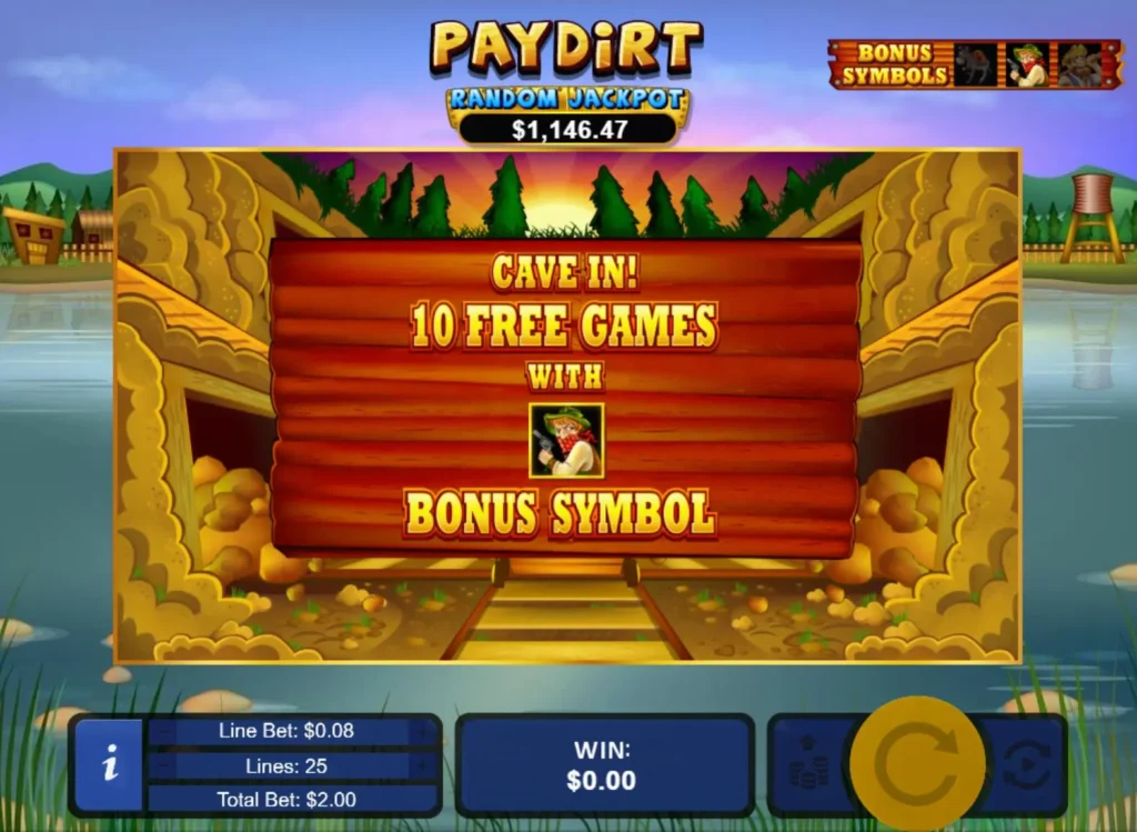 Paydirt Strike It Lucky