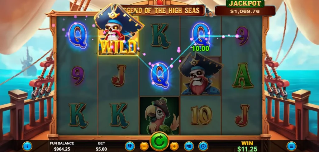 Legend of the High Seas main features