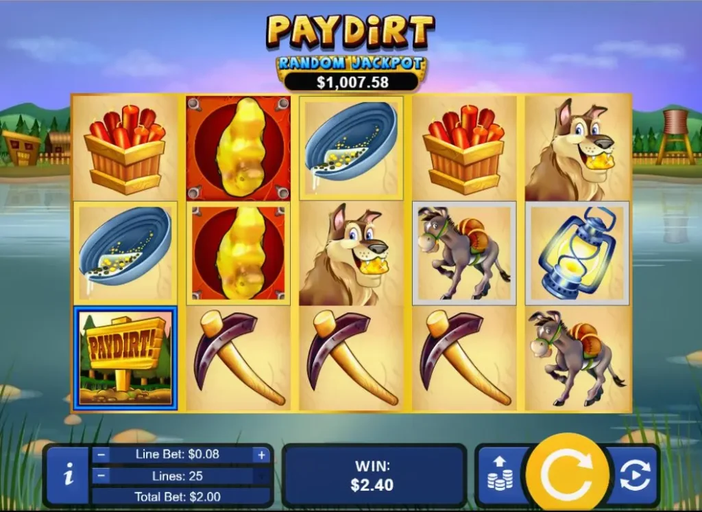 Paydirt! Main Features