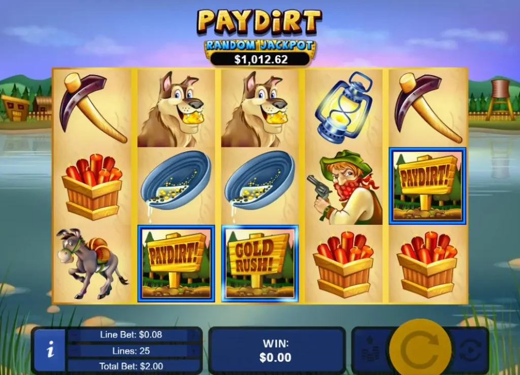 Paydirt! Gold Rush special feature