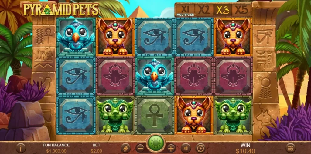 Pyramid Pets main features
