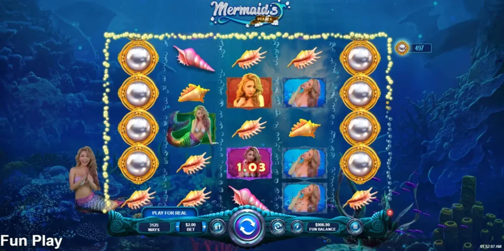 Mermaid's Pearls gameplay