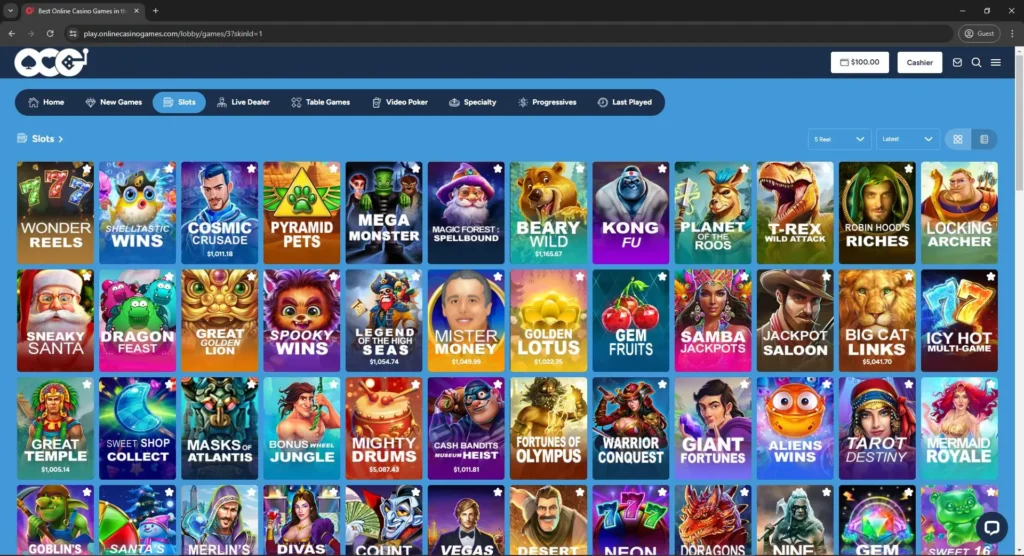 Online Casino Games slot game titles