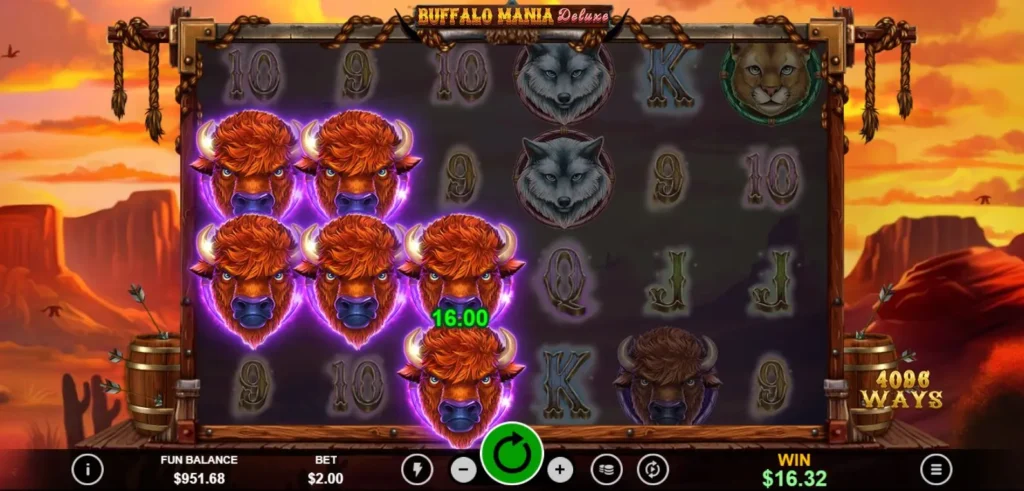 Buffalo Mania Deluxe gameplay