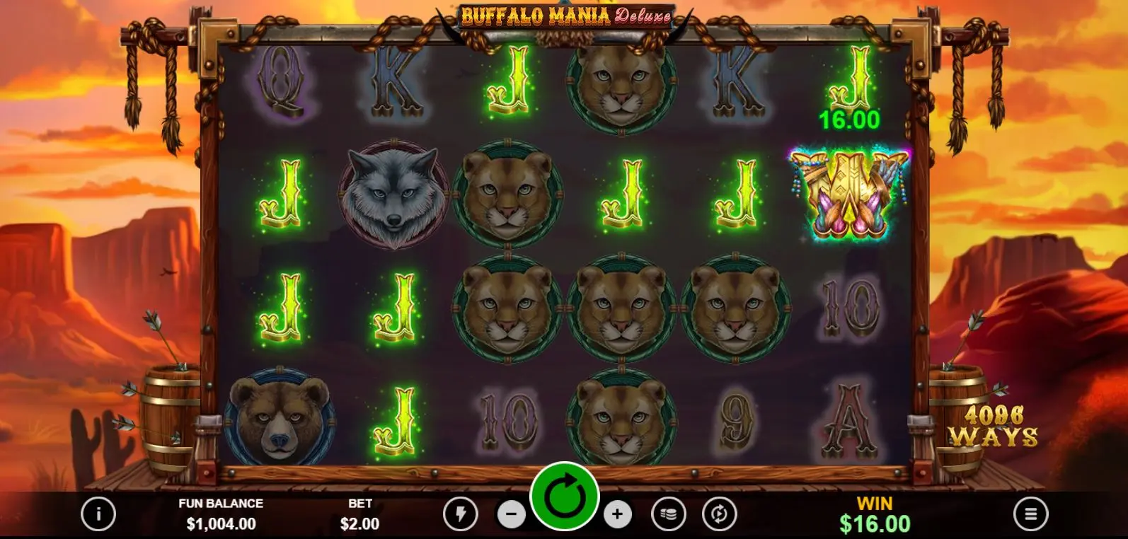 Buffalo Mania Deluxe gameplay