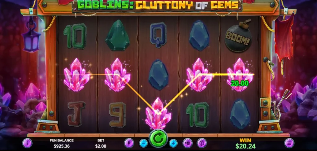Goblins: Gluttony of Gems gameplay