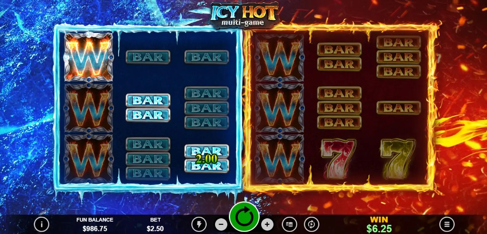 Icy Hot Multi-Game main features
