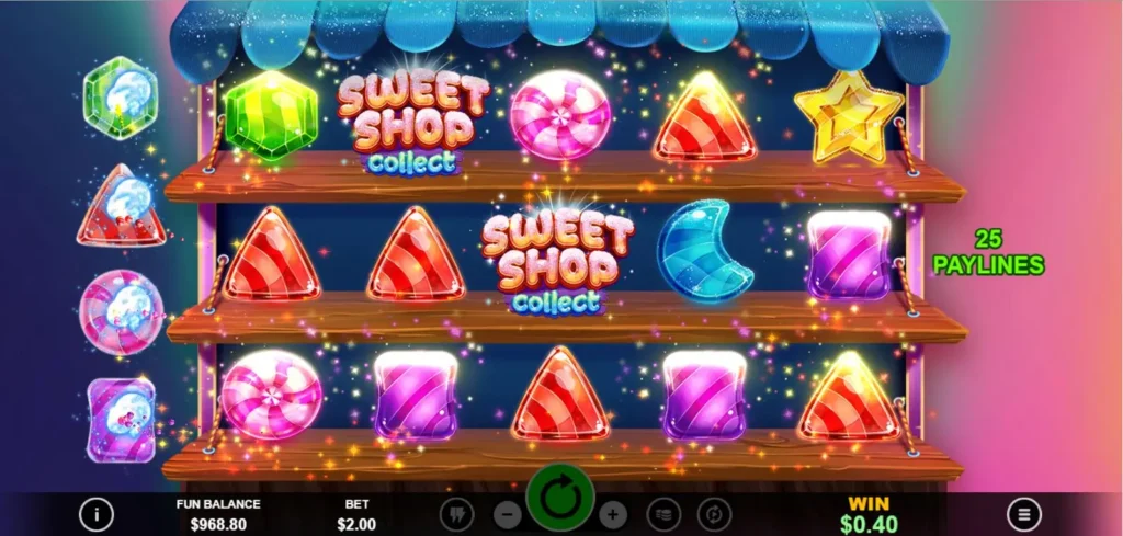 Sweet Shop Collect Main Features