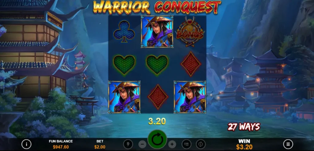 Warrior Conquest main features