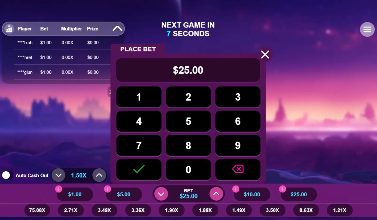 Galaxy Blast betting mechanics