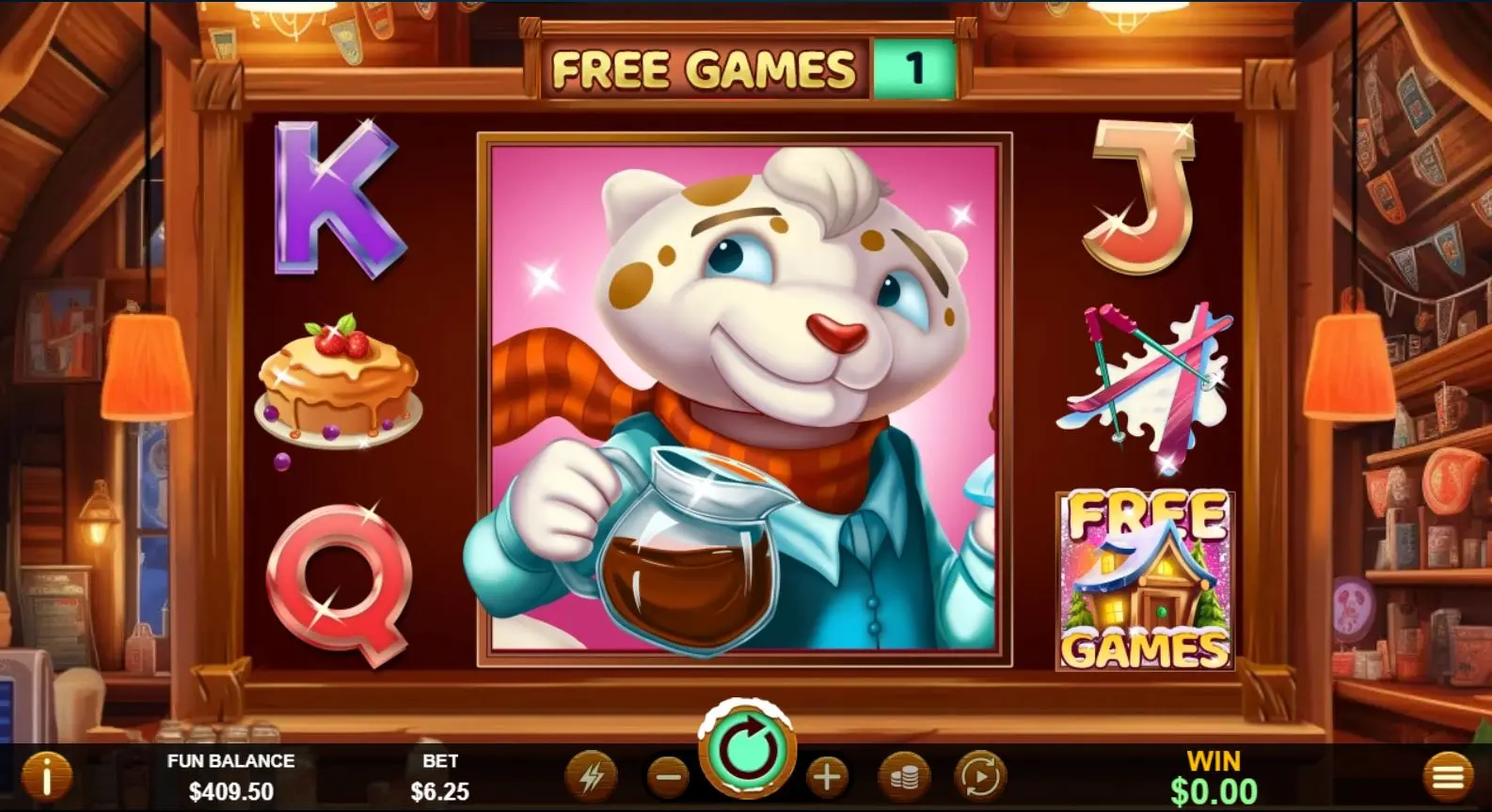 Cash Chalet Free Games with BIG Symbols feature