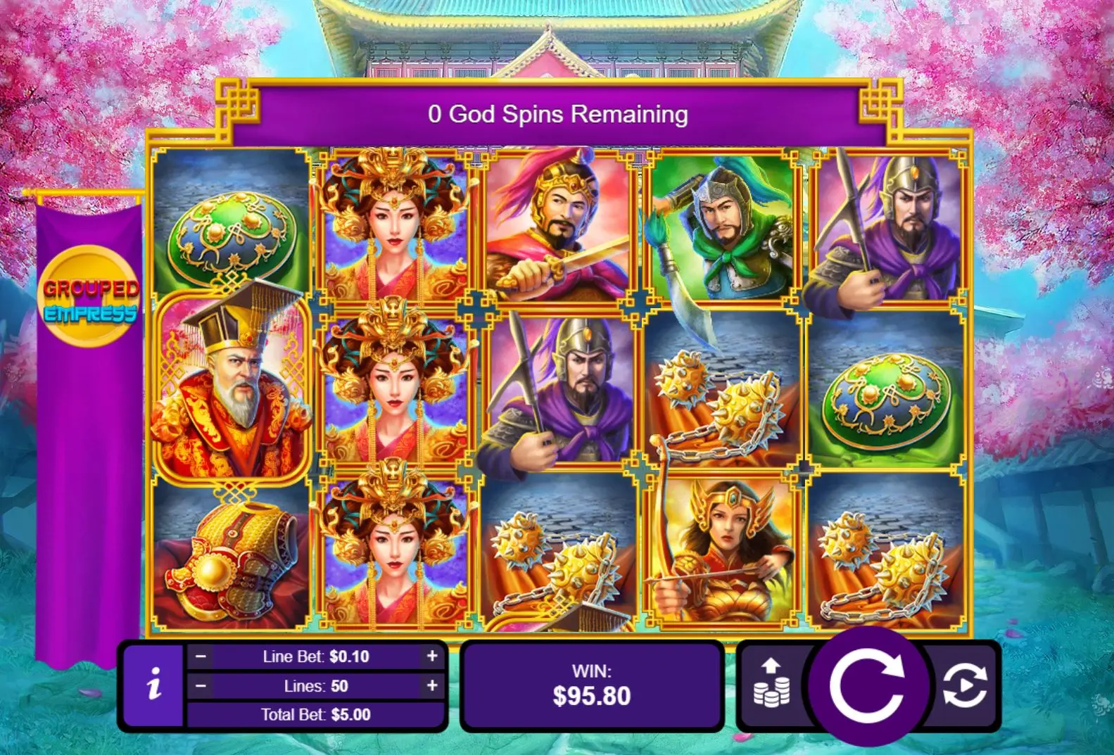 Three Kingdom Wars God Spin Free Games