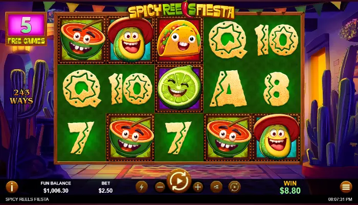 Spicy Reels Fiesta News Free Games