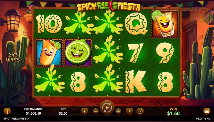 Spicy Reels Fiesta News Morphing Symbols