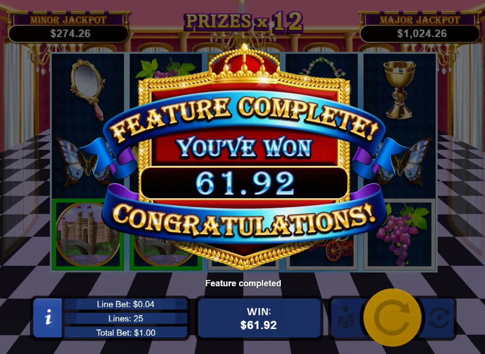Regal Riches Progressive Jackpots