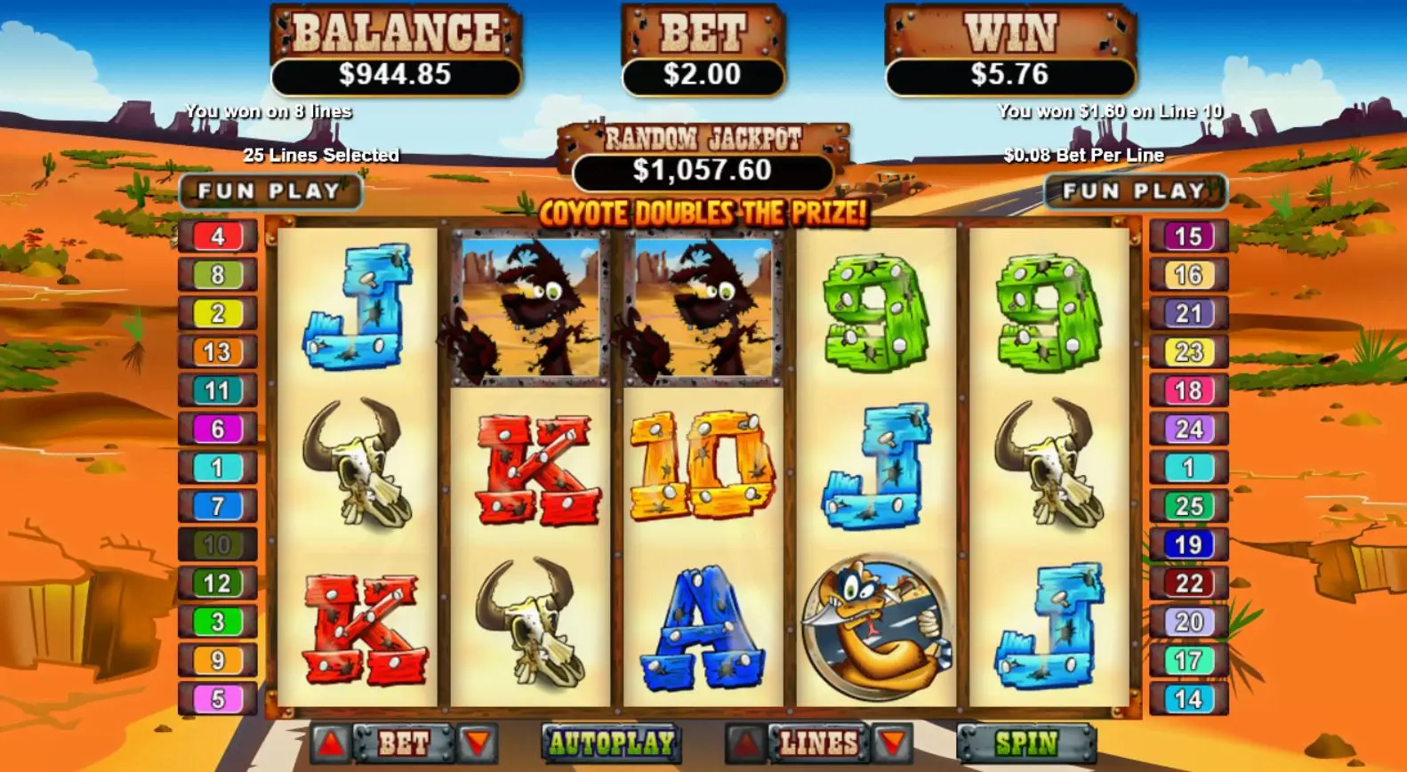 Coyote Cash main features