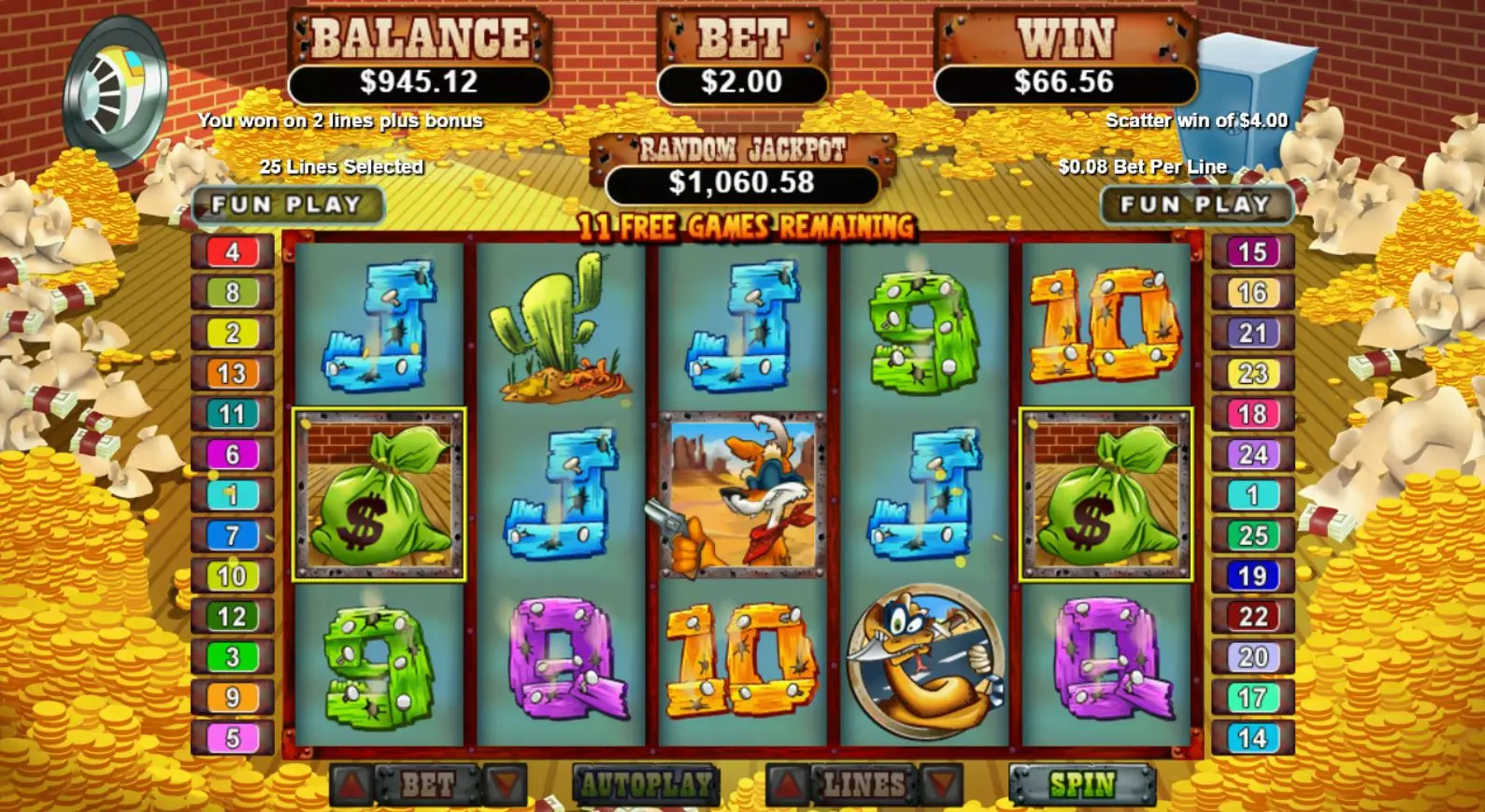 Coyote Cash Free Games