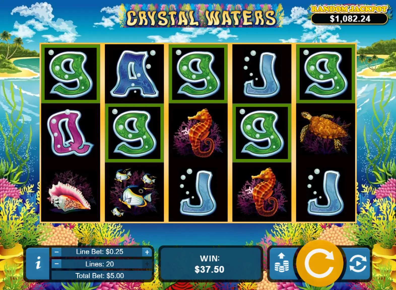 Crystal Waters Progressive Jackpots