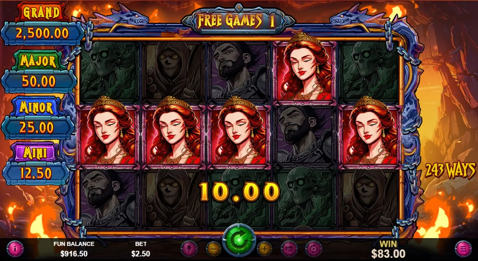 Hades' Flames of Fortune Free Games