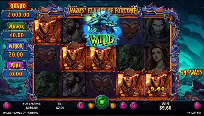 Hades' Flames of Fortune News main features