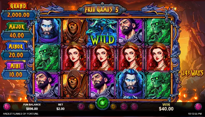 Hades' Flames of Fortune News Free Games