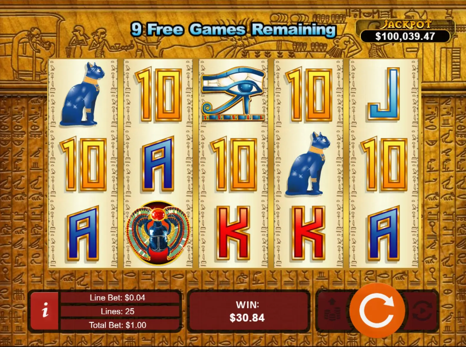 Jackpot Cleopatra's Gold Free Games