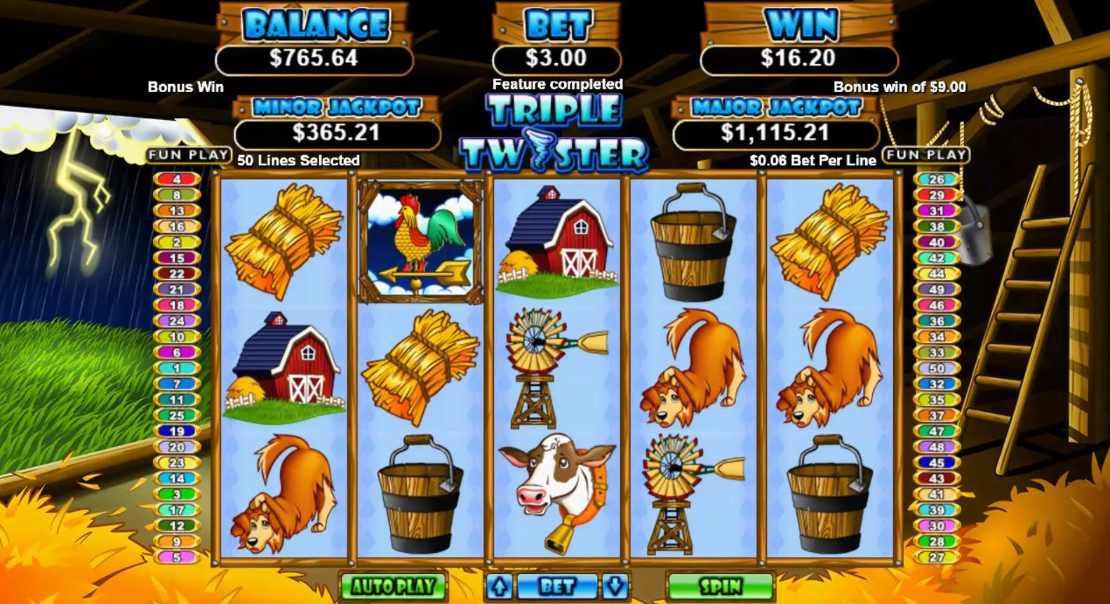 Triple Twister Triple Twister Feature
