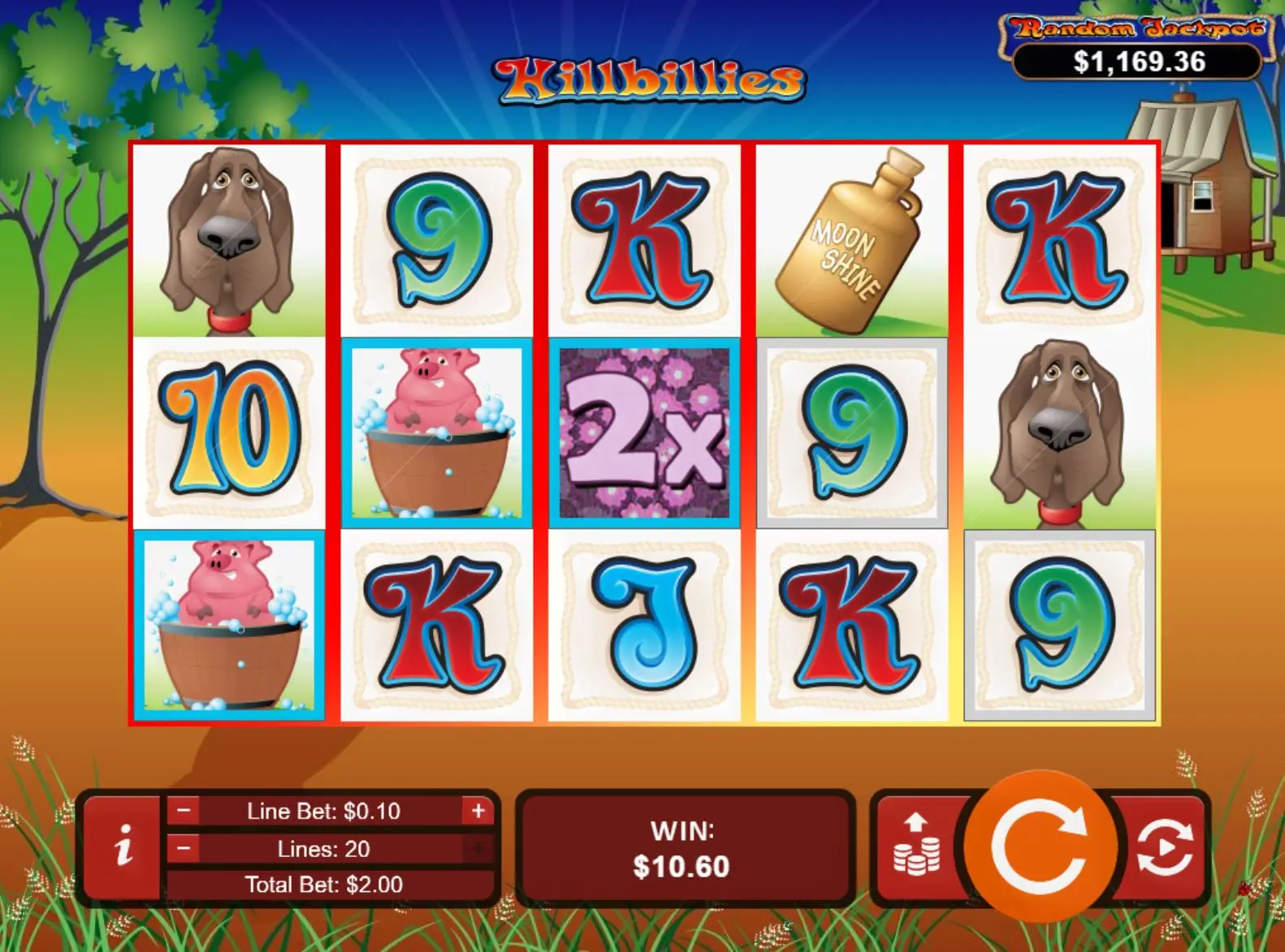 Hillbillies pay table