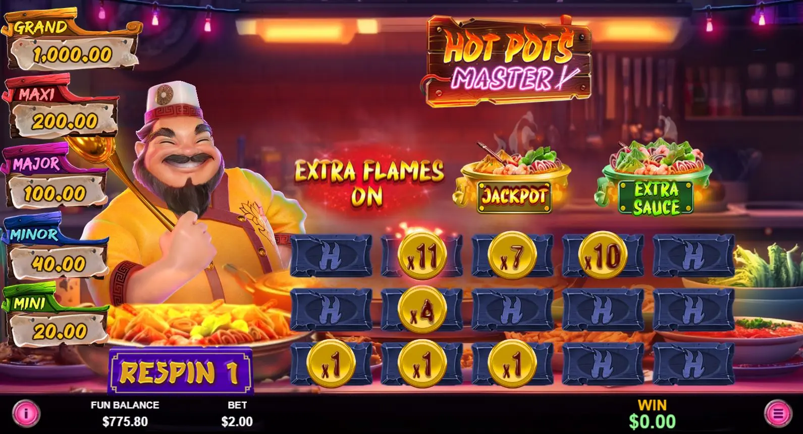 Hot Pots Master Extra Flames
