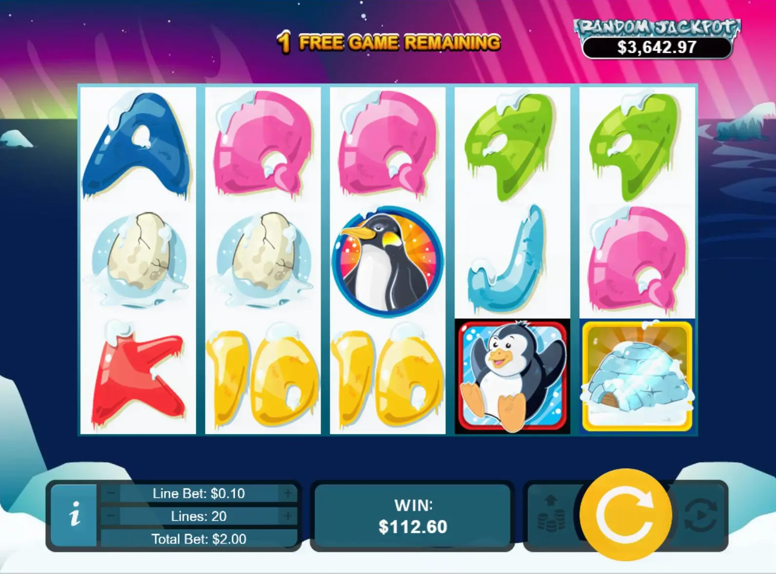 Penguin Power Progressive Jackpot