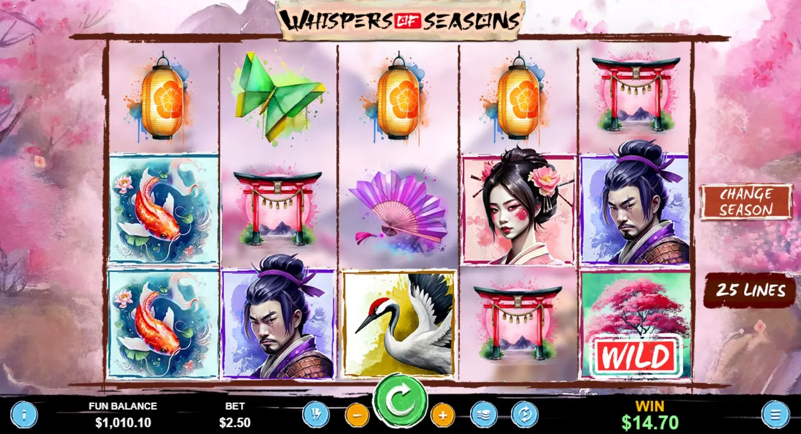 Whispers of Seasons main features