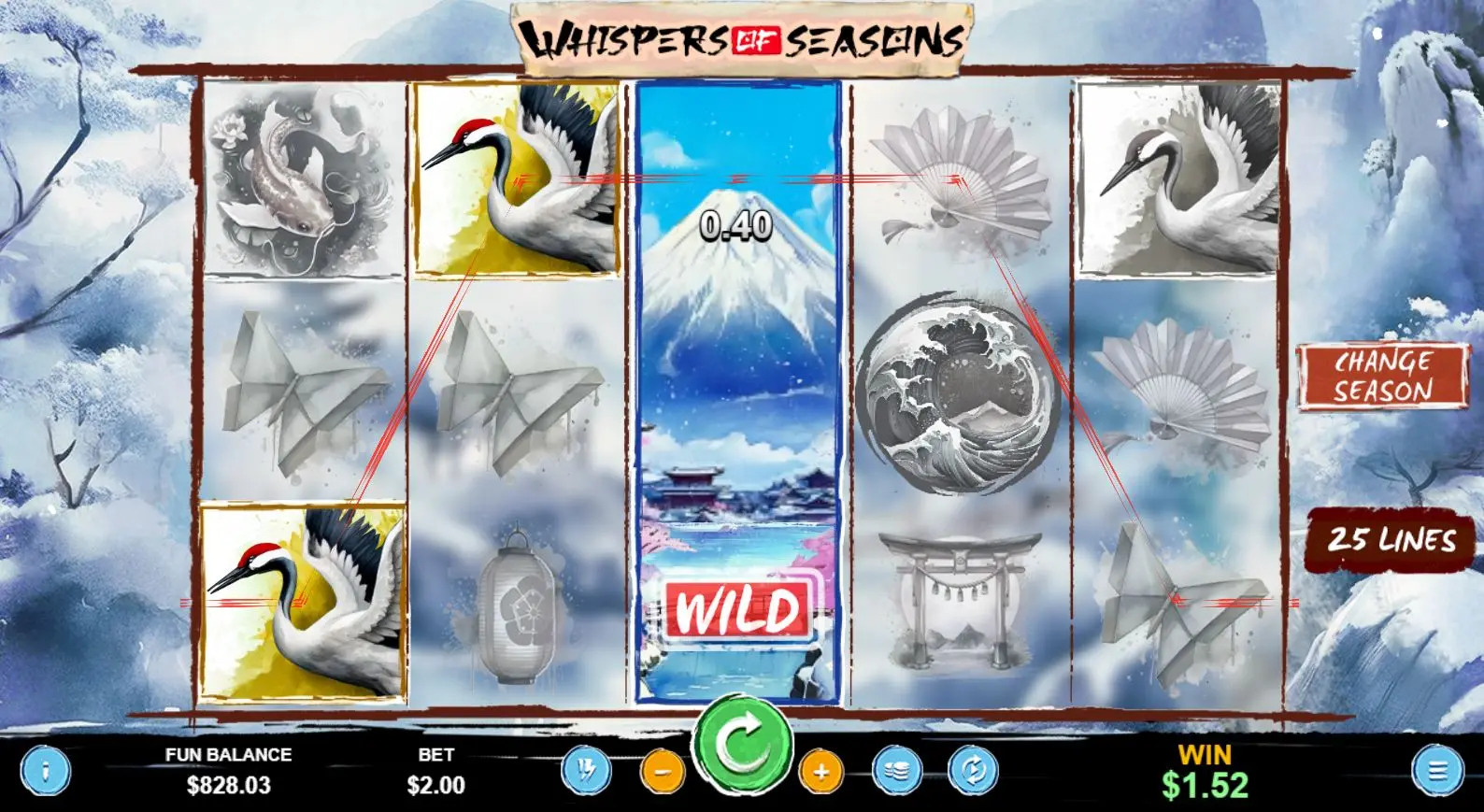 Whispers of Seasons Expanding Wilds