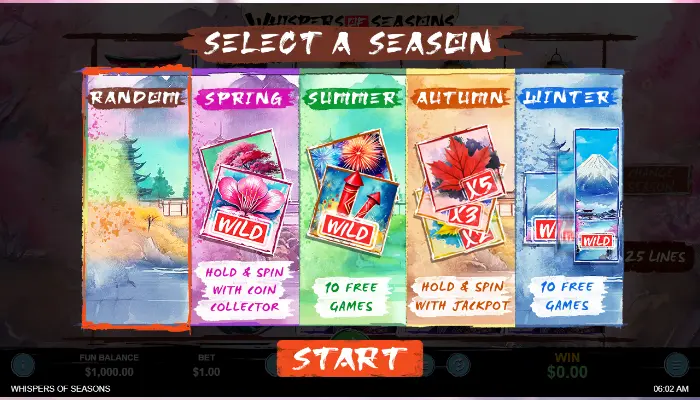 Whispers of Seasons News Changing Seasons