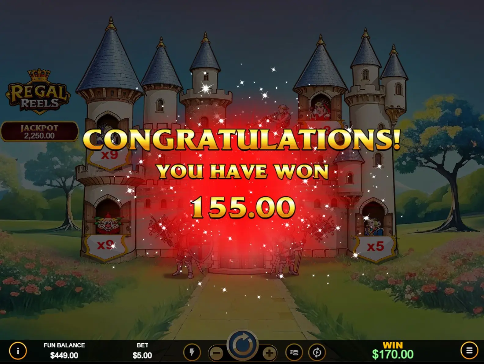 Regal Reels King Pick Bonus