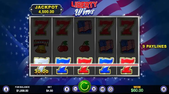 Liberty Wins Jackpots