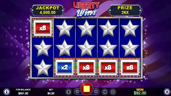 Liberty Wins Hold & Spin