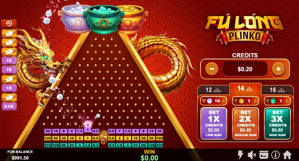 Fú Long Plinko News Dropping Tokens